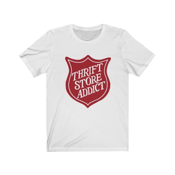 Thrift Unisex Jersey Short Sleeve Tee - Picture 1 of 2